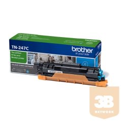   BROTHER Toner TN-247C, Highcap- 2.300 oldal (ISO/IEC 19798), Kék