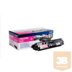 BROTHER Toner TN329M - 6000 oldal, Magenta