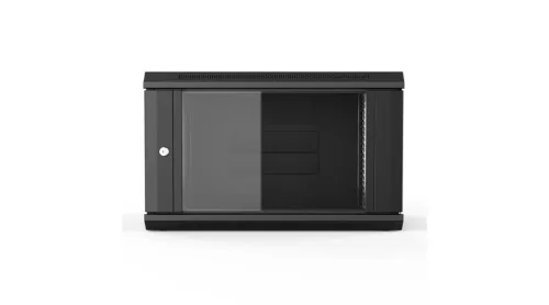 6U fali rack szekrény 600x600 kétrészes