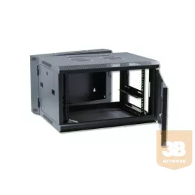 X-Tech - 9U fali rack szekrény 600x600 kétrészes