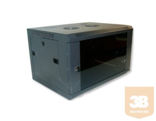 X-Tech - 12U fali rack szekrény 600x450 hegesztett kivitel