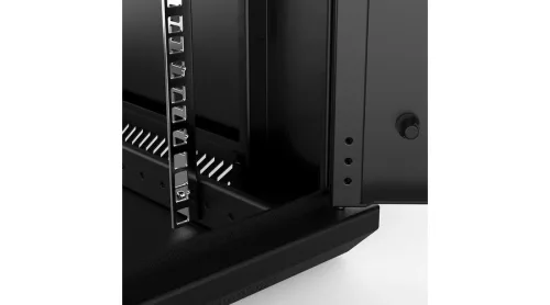 X-Tech - 18U fali rack szekrény 600X600 kétrészes