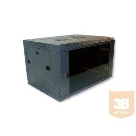 X-Tech - 18U fali rack szekrény 600X450 hegesztett kivitel