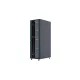 X-Tech 18U álló rack szekrény 600x800 mm G7, fekete, lapraszerelt