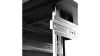 X-Tech 27U álló rack szekrény 600x1000 mm G7, fekete, lapraszerelt