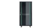 X-Tech 42U álló rack szekrény 600x800 mm G7, fekete, lapraszerelt