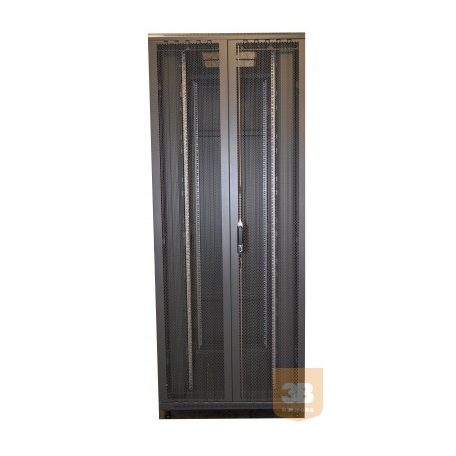 X-Tech - perforált ajtó 42U szerver rack szekrényhez