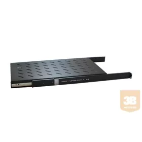 X-Tech - Kihúzható tálca 600mm mély rack szekrényhez