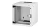 Digitus 6U 10" fali mini rack szekrény 315x300 mm, világosszürke