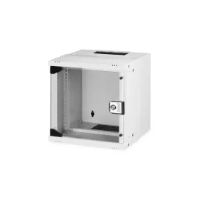   Digitus 6U 10" fali mini rack szekrény 315x300 mm, világosszürke