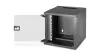 Digitus 6U 10" fali mini rack szekrény 315x300 mm, fekete