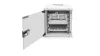 Digitus 6U 10" fali mini rack szekrény 315x300 mm, világosszürke