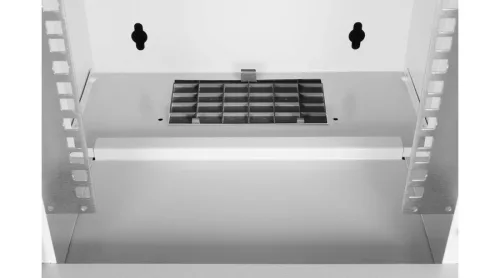 Digitus 6U 10" fali mini rack szekrény 315x300 mm, világosszürke