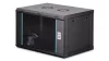 Digitus 7U 19" fali rack szekrény 600x450 mm, fekete, lapraszerelt