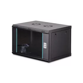   Digitus 7U 19" fali rack szekrény 600x450 mm, fekete, lapraszerelt