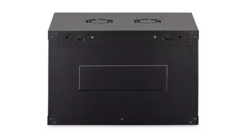 Digitus 7U 19" fali rack szekrény 600x450 mm, fekete, lapraszerelt