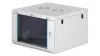 Digitus 7U 19" fali rack szekrény 600x600 mm, világosszürke, lapraszerelt