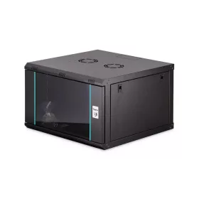   Digitus 7U 19" fali rack szekrény 600x600 mm, fekete, lapraszerelt