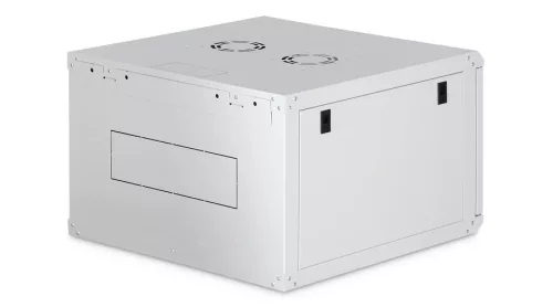 Digitus 7U 19" fali rack szekrény 600x600 mm, világosszürke, lapraszerelt