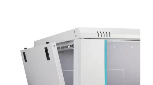 Digitus 7U 19" fali rack szekrény 600x600 mm, világosszürke, lapraszerelt