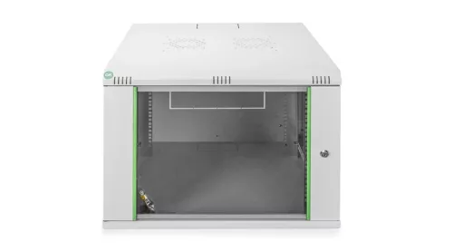 Digitus 7U 19" fali rack szekrény 600x600 mm, világosszürke, BASIC
