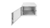 Digitus 7U 19" fali rack szekrény 600x600 mm, világosszürke, BASIC
