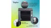 Digitus 9U 19" fali rack szekrény 600x450 mm, fekete, lapraszerelt