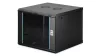Digitus 9U 19" fali rack szekrény 600x600 mm, fekete, lapraszerelt
