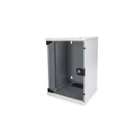   Digitus 9U 10" fali mini rack szekrény 312x300 mm, RAL 7035