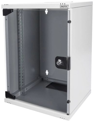 10" 9U Mini fali rack szekrény 312x300mm