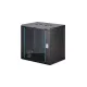 Digitus 12U 19" fali rack szekrény 600x450 mm, fekete, lapraszerelt