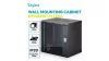 Digitus 12U 19" fali rack szekrény 600x450 mm, fekete, lapraszerelt