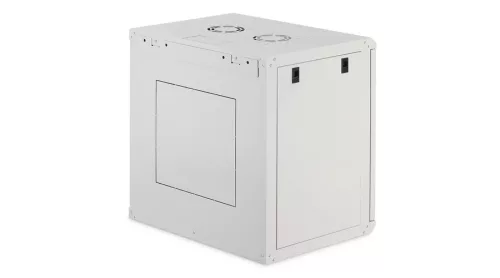 Digitus 12U 19" fali rack szekrény 600x450 mm, világosszürke, lapraszerelt