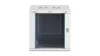 Digitus 12U 19" fali rack szekrény 600x450 mm, világosszürke, lapraszerelt