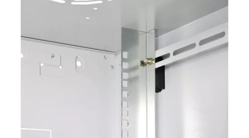 Digitus 12U 19" fali rack szekrény 600x450 mm, világosszürke, lapraszerelt