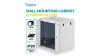 Digitus 12U 19" fali rack szekrény 600x450 mm, világosszürke, lapraszerelt