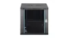 Digitus 12U 19" fali rack szekrény 600x600 mm, fekete, lapraszerelt