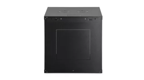 Digitus 12U 19" fali rack szekrény 600x600 mm, fekete, lapraszerelt