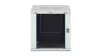 Digitus 12U 19" fali rack szekrény 600x600 mm, világosszürke, lapraszerelt
