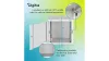 Digitus 12U 19" fali rack szekrény 600x600 mm, világosszürke, lapraszerelt