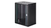 Digitus 16U 19" fali rack szekrény 600x450 mm, fekete, lapraszerelt