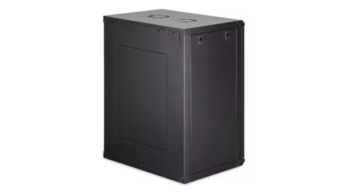 Digitus 16U 19" fali rack szekrény 600x450 mm, fekete, lapraszerelt