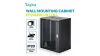 Digitus 16U 19" fali rack szekrény 600x450 mm, fekete, lapraszerelt