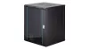 Digitus 16U 19" fali rack szekrény 600x600 mm, fekete, lapraszerelt