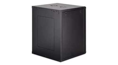 Digitus 16U 19" fali rack szekrény 600x600 mm, fekete, lapraszerelt