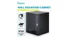 Digitus 16U 19" fali rack szekrény 600x600 mm, fekete, lapraszerelt