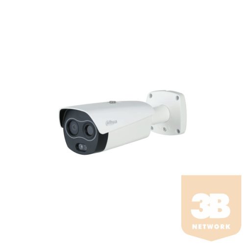 Dahua IP Bullet dual hőkamera - TPC-BF2241-TB7F8 (256x192, 7mm / 4MP, 8mm, ICR, IR35m, IP67, WDR, audio, I/O, PoE)