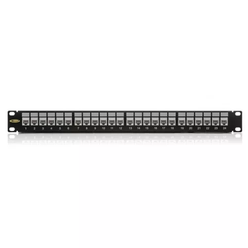 KELine Giga patch panel 24xRJ45/u, Cat.5e