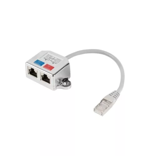 Lanberg RJ45 splitter/osztó RJ45->2xRJ45 árnyékolt, 15cm kábellel
