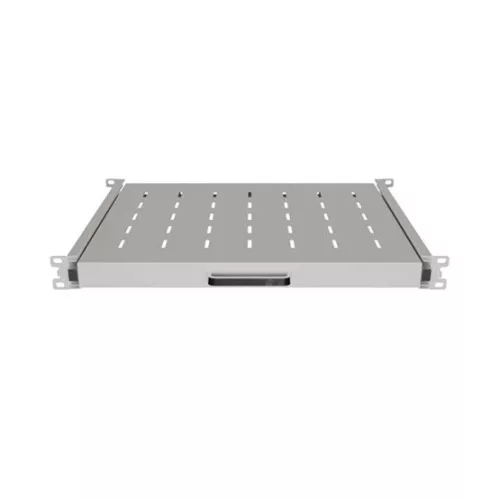 Lanberg 19" kihúzható polc/tálca 350mm, szürke